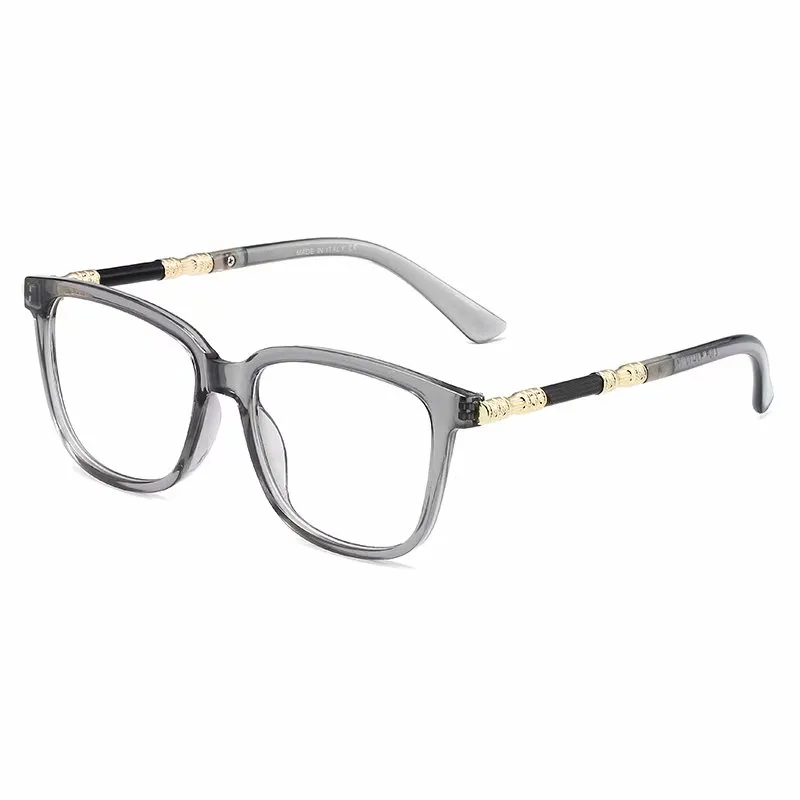 Modemärke kvinna myopiska glasögon adumbrala solglasögon för människa kvinnor vanligt anti-blått ljus glas vintage retro glasögon eyeglasse266m