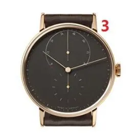 2019 Brand nomos Men Quartz Casual Watch Sports Watch Men Watches Male Leather Clock small dials work Relogio Masculino213j