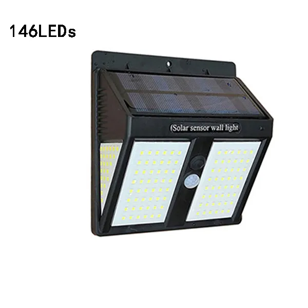 212 LED'ler Açık LED Güneş Işıkları Su Geçirmez Bahçe Led Lamben Duvar Lambası Soğuk Beyaz Fener Çit Post297a