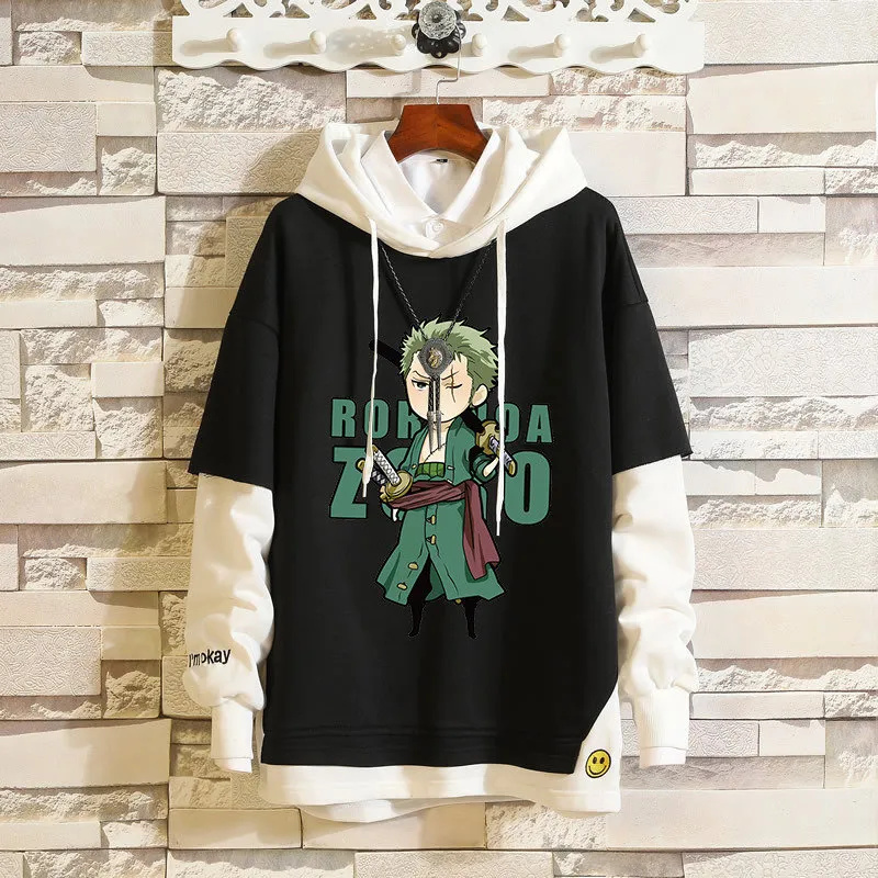 Anime Cosplay Hoodie One Piece Portgas D Ace Tony Tony Chopper Monkey D Luffy New Unisexe Hoodie Clothing SweetShirt212p