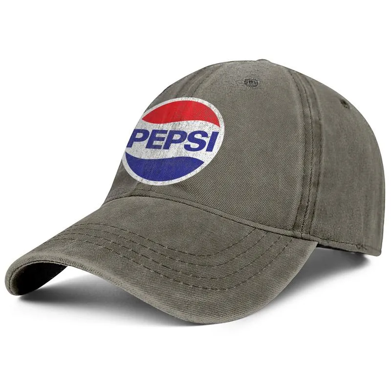 Pepsi Cola mavi ve beyaz unisex denim beyzbol şapkası havalı boş takım uniquel şapkaları94579107178135