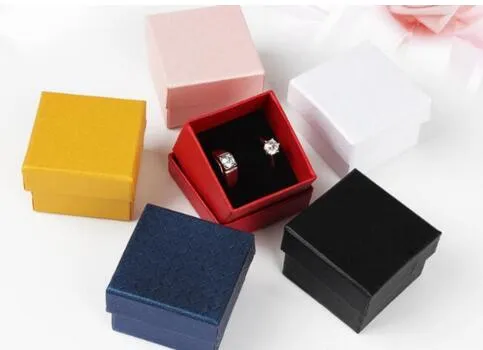/ diamant grain 5/5 boîte à bijoux bracelet entier collier anneaux bijoux emballage accessoires boîte livraison W444289S