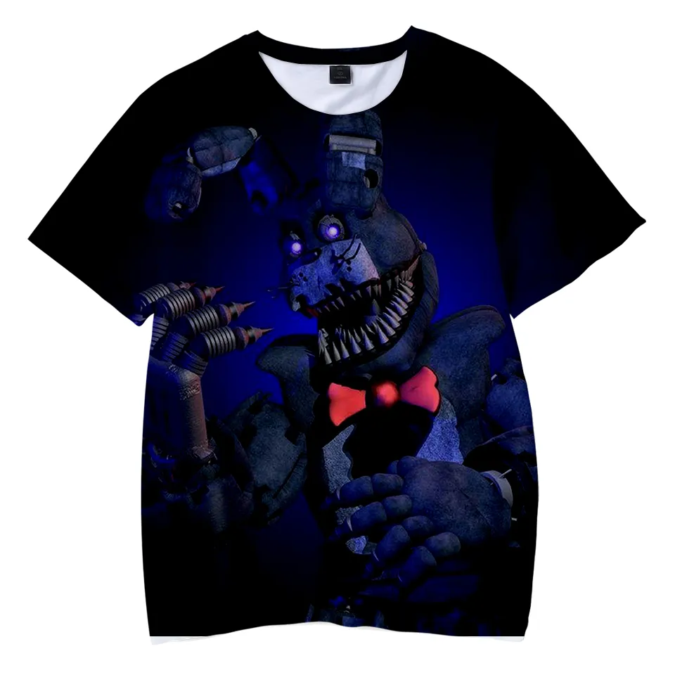 Children t shirt 3D Five Nights at Freddys T-Shirts Boys/Girls Cute Clothes Kid's Kpop FNAF Tee MX200509