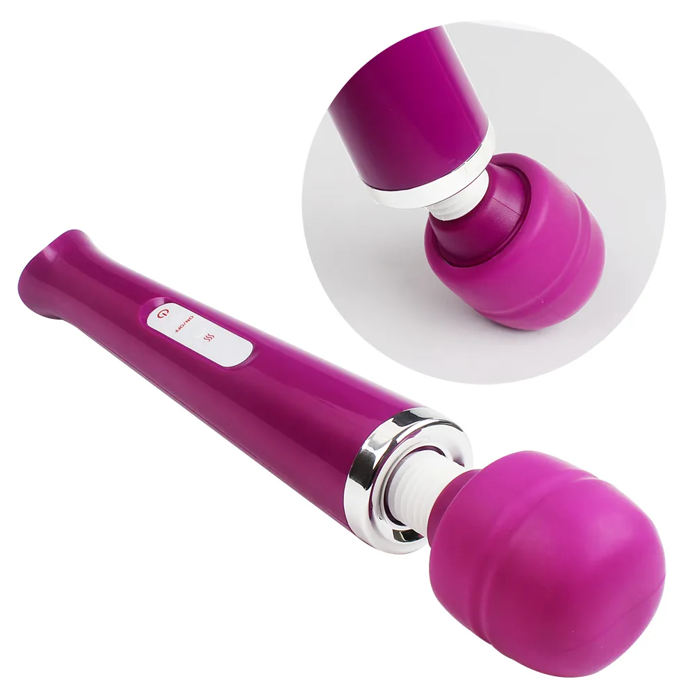 IKOKY 10 VELOCIDADE AV MASSager Vibradores para Mulheres USB Recarregável Magic Wand Brinquedos Sexuais para Mulheres Clitóris Estimular Produtos Adultos Y19062002