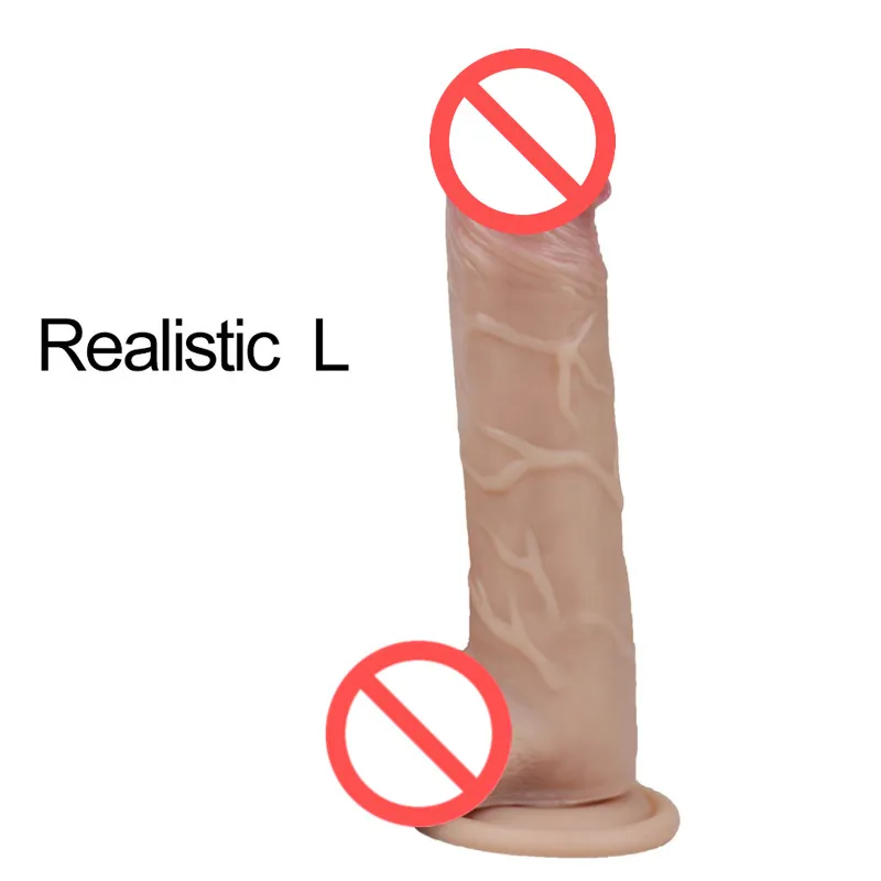 Huid voelen realistische penis super enorme grote dildo met zuignap seksspeeltjes voor vrouw vrouwelijke masturbatie lul