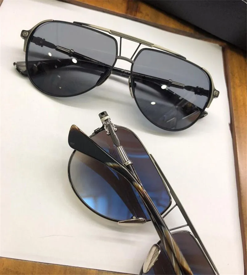 new men desing sunglasses PAIL new york designer sunglasses pilot metal frame coating polarized lens goggles style UV400 lens202J