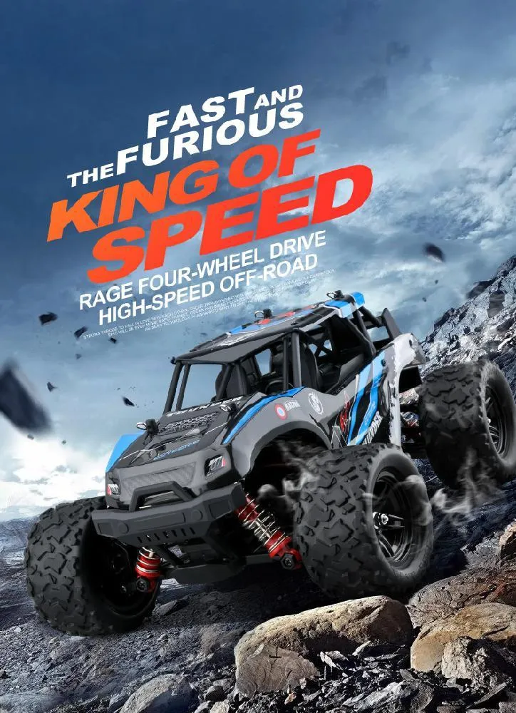 LeadingStar 40MPH 118 Scale RC Car 24G 4WD Высокоскоростной быстрый большой гусеничный пульт с дистанционным управлением T2007219516678