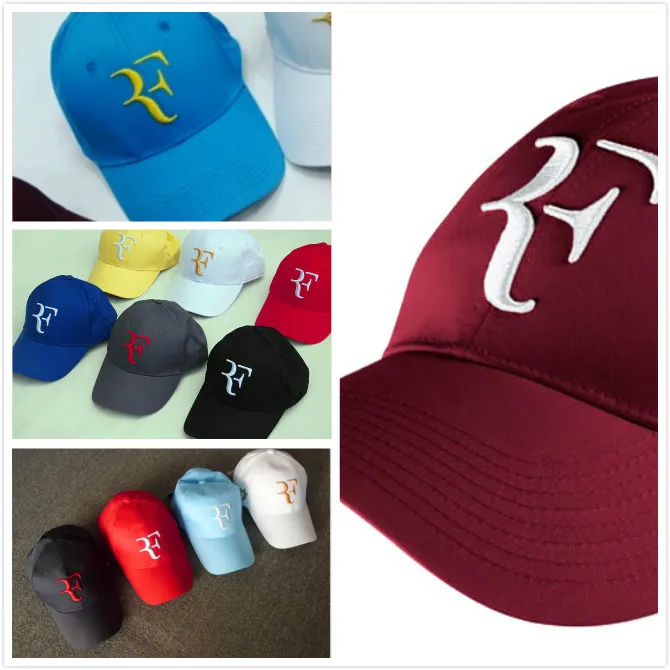 Helkapslar Roger Federer Schweiz 2019 Justerbar mössa med fritidshattar Solid Color Fashion Snapback Summer Fall Hat223d