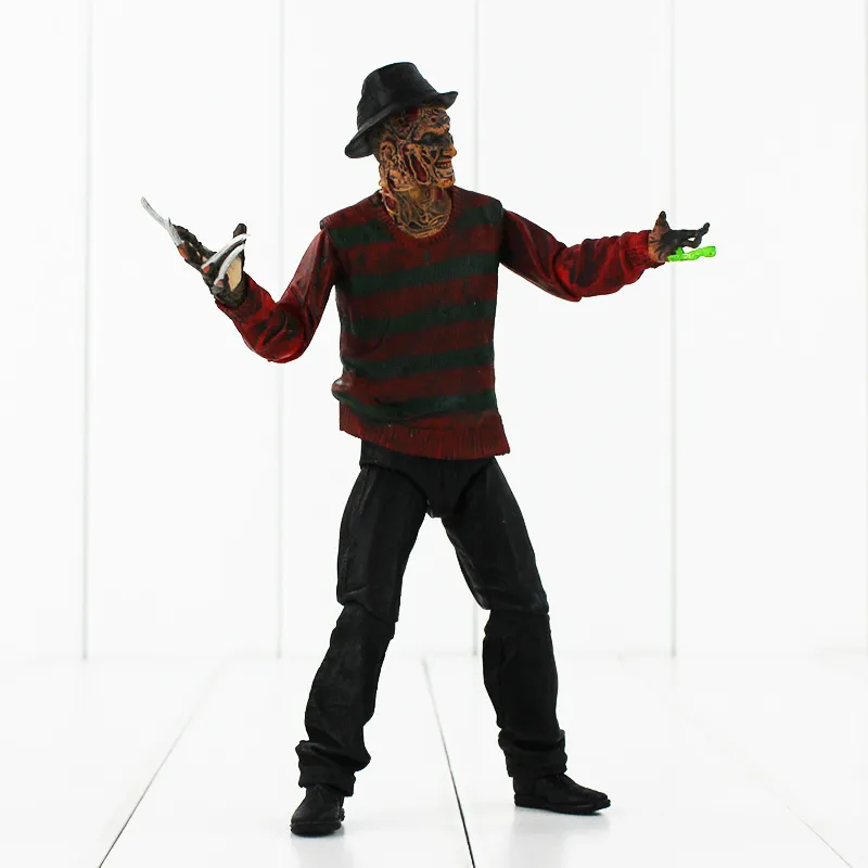 19 cm Neca Film d'horreur Un cauchemar sur Elm Street Freddy Krueger 30ème figurine en Pvc modèle jouets poupée C19041501301A