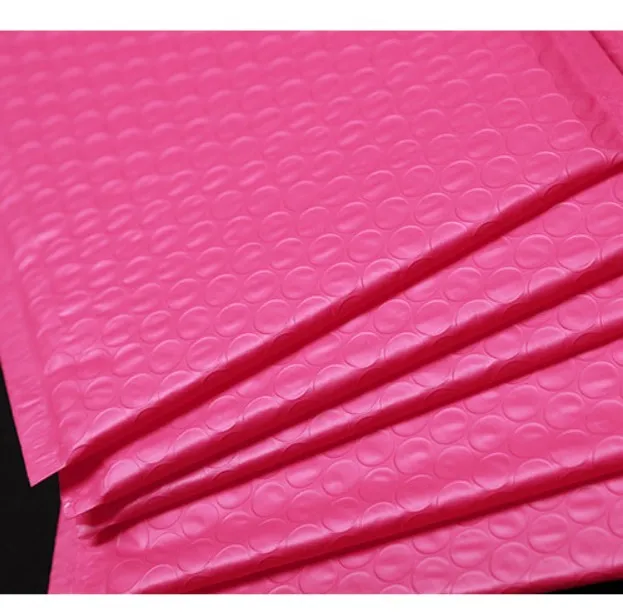 Present Wrap Bubble Packing Pålar Poly Present Mailer Pink Self Seal vadderade kuvert Mailing2468