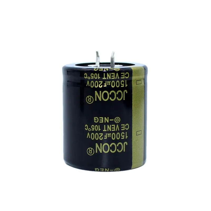 JCCON厚い足電解コンデンサ200V1500UFボリューム35x40インバーター電力