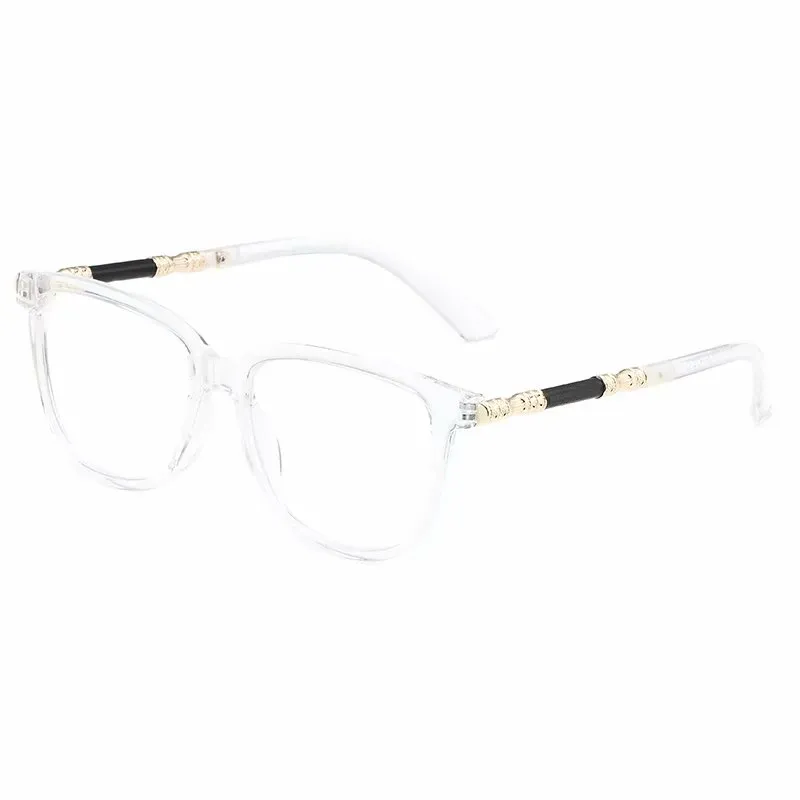 Modemärke kvinna myopiska glasögon adumbrala solglasögon för människa kvinnor vanligt anti-blått ljus glas vintage retro glasögon eyeglasse266m