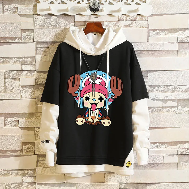 Anime Cosplay Hoodie One Piece Portgas D Ace Tony Tony Chopper Monkey D Ruffy Neue Unisex Hoodie Kleidung Sweatshirt2832