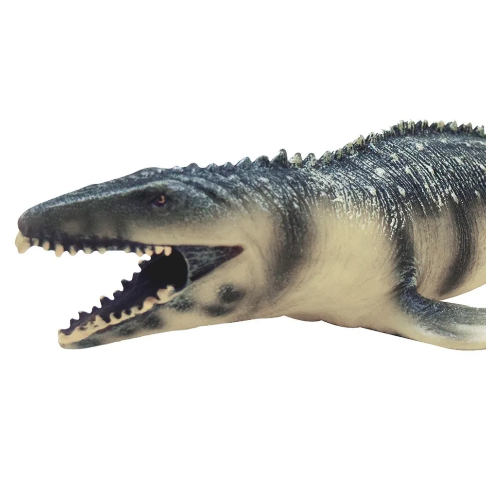 Simulazione Grande Mosasaurus Giocattolo Morbido PVC Action Figure Dipinto a mano Modello animale Dinosauro Giocattoli bambini Regalo C19041501283z