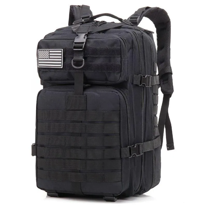 Icon 34L Tactical Assault Pack Plecak Army Waterproof Waterproof Bug -Out Torba Mały plecak na wycieczkę na zewnątrz Huntingbl2412