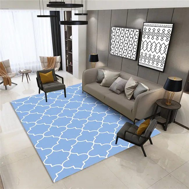 Nordic Style Geometryczne dywan 3D Dibet duży rozmiar wysokiej jakości mata domowa nowoczesna dywan gigantyczny gęstość dywaników dziedziny dekoracje 281t