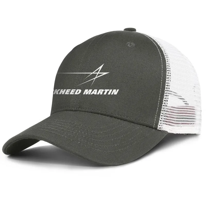 LM Lockheed Martin Logo voor mannen en vrouwen verstelbare trucker meshcap gemonteerd vintage aangepaste klassieke honkbalhoeden Vintage oude aero s4495370