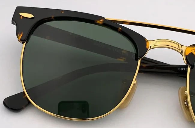 Okulary przeciwsłoneczne pełnoklubowe Męskie damskie marka projektant Uv400 Master okulary