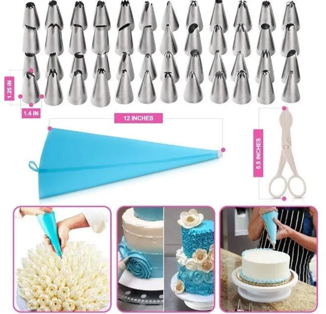 Kek Kalıp Set Kek Dekorasyon Araçları Mutfak Pişirme Kalıp Kiti Sugarcraft Yapma Kalıp Kurabiye Cake341K
