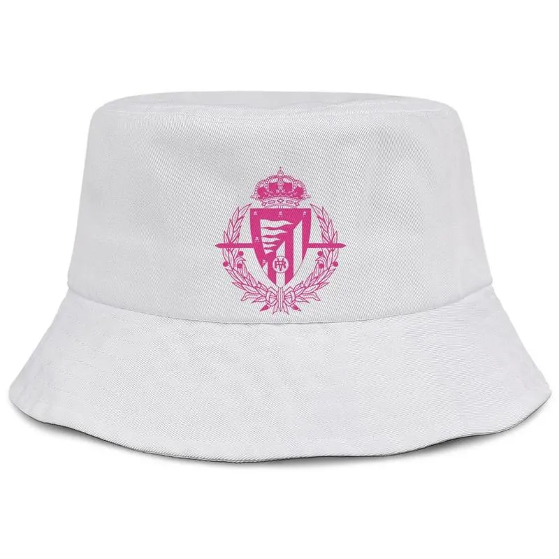 Real Valladolid SAD Pucela Albivioletas Coconut tree men fishing bucket sun hat design sports team unique original suncap Breast b1168533