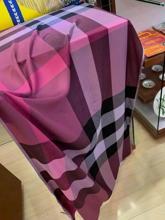 2019 nova chegada barata inverno cinza roxo preto blocos 4 cores lenço de algodão longa lenços grandes femininos com caixa e 291w