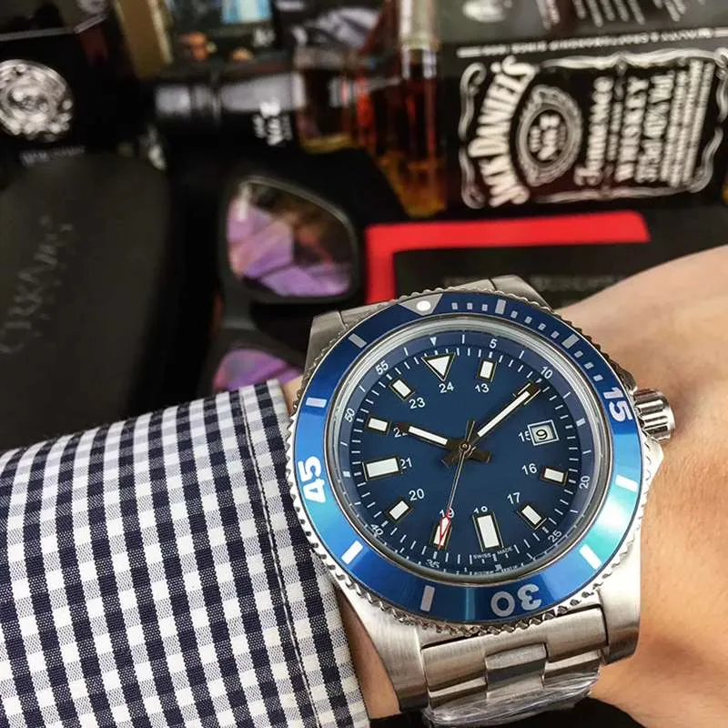 orologi da uomo movimento automatico di alta qualità 43MM cinturino in acciaio inossidabile orologi da uomo orologio di lusso Orologi da polso330S