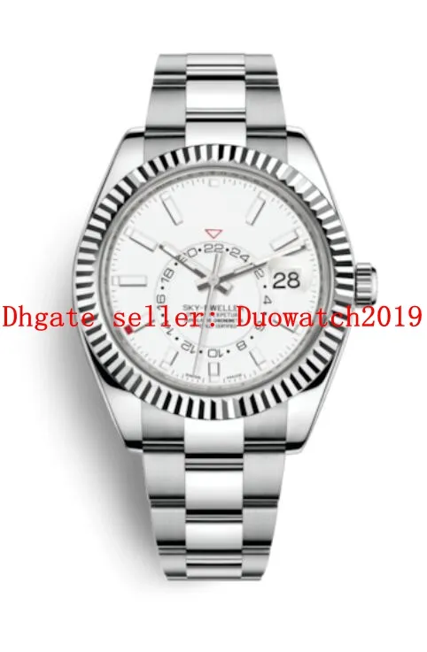 20 estilos de relógio de alta qualidade 42mm Sky-Dweller Asia 2813 mecânico automático masculino 326935 326939 326135 326934 relógios220c