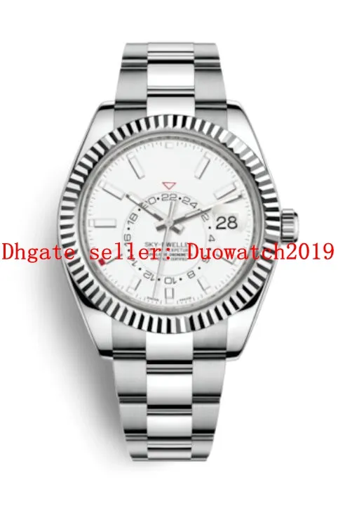 20 Style Vente Montre de haute qualité 42mm Sky-Dweller Asia 2813 Mécanique Automatique Hommes 326935 326939 326135 326934 Watches269P