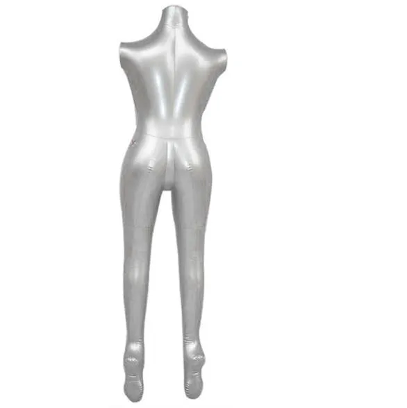 Mode kvinnliga kläder display mannequin uppblåsbar stativ torso uppblåsbara kvinnliga tygmodeller pvc inflationn mannequins full body274n