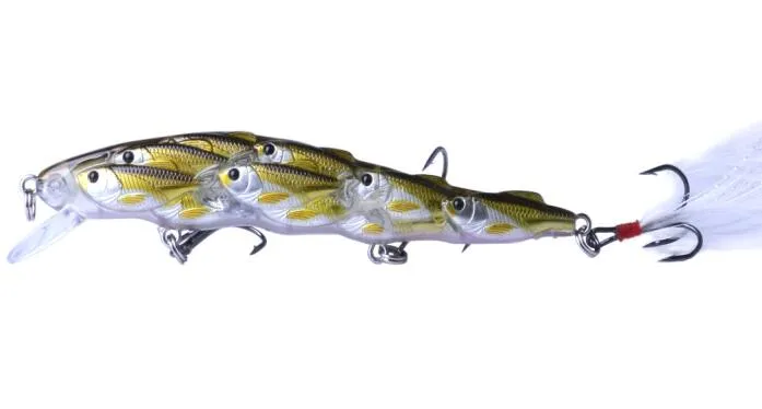 11 5cm 15 7g 4 52in 0 55oz Shoal of fish Minnow lure fishing bait Hard Baits Artificial Bionic Fish High-quality243m