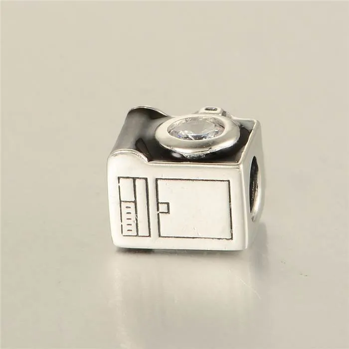 Kamera-Schmuck-Charms-Perlen PRIGINALS S925 Sterlingsilber, passend für Armbänder im europäischen Stil LW590H7284Y