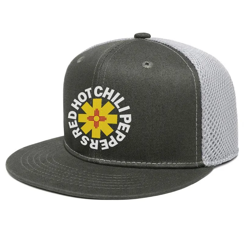 Red Chili Peppers I039M z tobą Unisex Flat Brim Trucker Cap Custom Fashion Baseball Hats Logo Rhcp przy drodze Vintage Bra7986164
