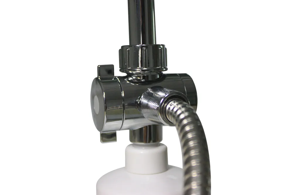 2000w Badrum Instant Water Tap Electric Water Heater -kran Tanklös vattenvärmare med duschhuvud307A