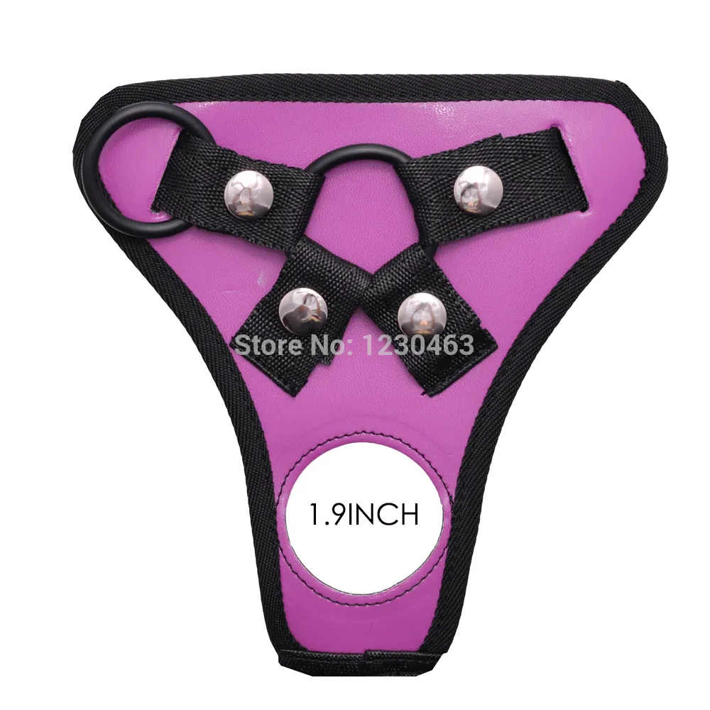 Cinta ajustável com buraco duplo em calças vibradoras para casal de lésbicas arnês de couro para jogos adultos produtos sexuais brinquedo para mulheres MX2001159814
