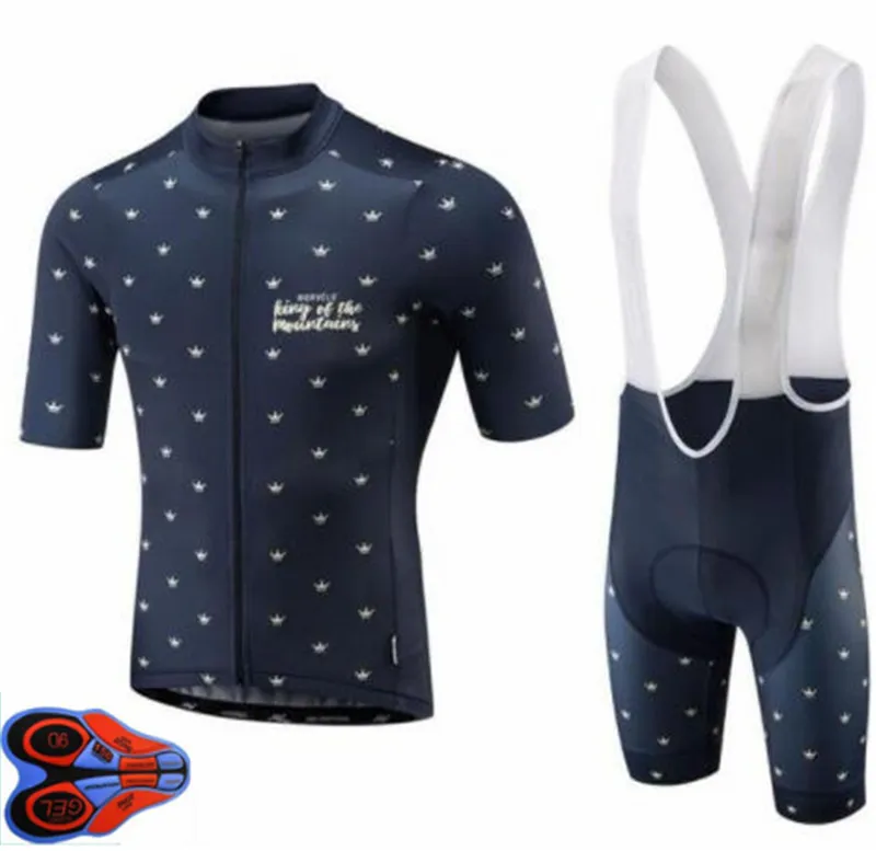 Morvelo – maillot de cyclisme à manches courtes et cuissard à bretelles de haute qualité, ensemble de vêtements de vélo ajustés pour course en équipe professionnelle, gel 9D pad278q