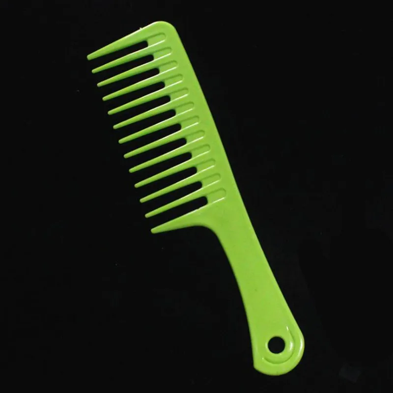Salon Handlessing Handle Wide dents à dents coiffures Hair Poigle démêlant les outils de style massage6307712