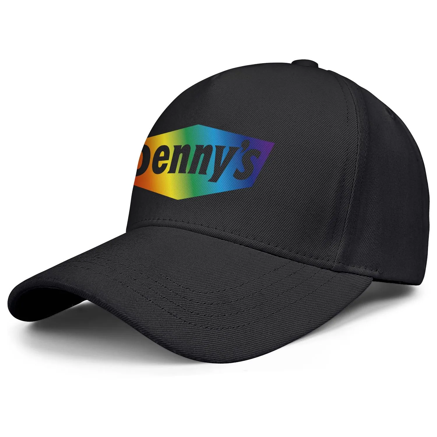 Dennys Pancake House Logo Mens and Womens Justerable Trucker Cap Golf COUL CUSTOM BASBALLHATS Golden Core Smoke America FLA1286705