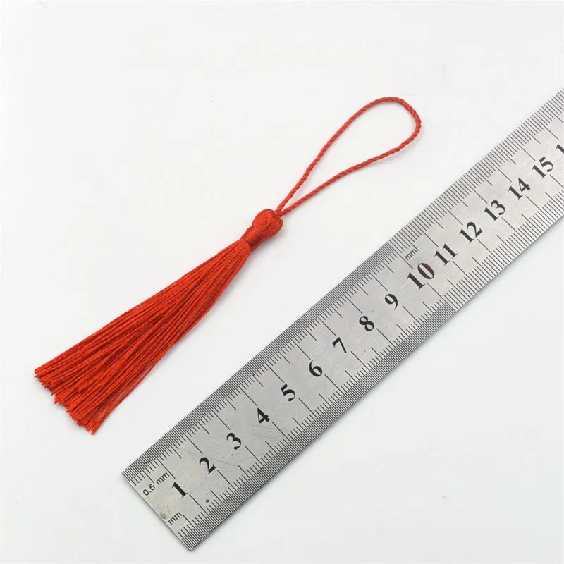 ロット13cm垂直に準拠したイヤリングタッセルトリムペンダントジュエリーを作成するDIYブックマークタッセルクラフト縫製カーテン2614