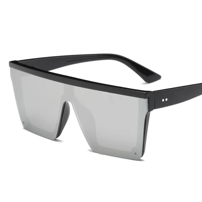 Роскошные новые современные стильные мужские солнцезащитные очки с плоским верхом, квадратные дизайнерские очки для женщин, модные винтажные солнцезащитные очки oculos de sol294d