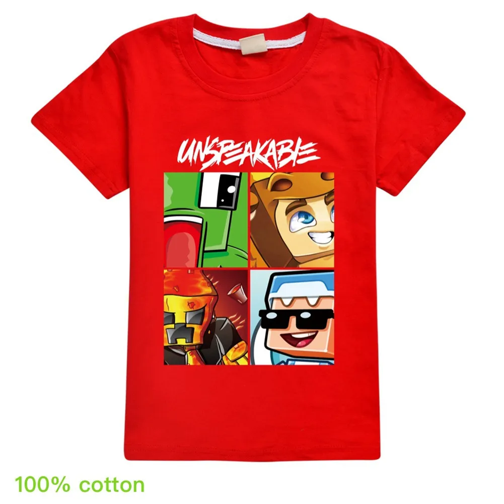 cute kid cartoon t-shirt pop games t-shirt tops for 2-16years child boys girls Summer tops clothes outerwear2495036