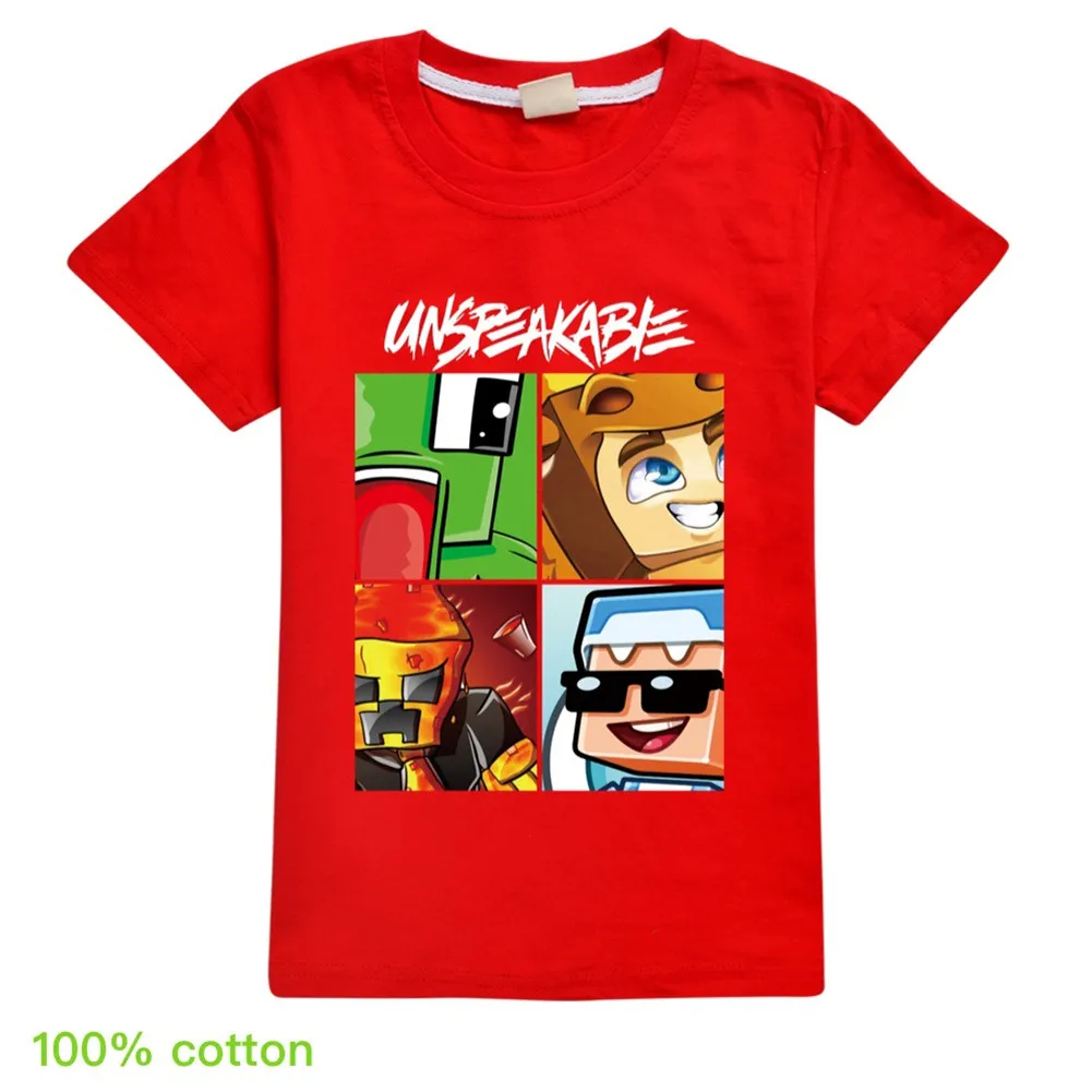 Söt Kid Cartoon T-Shirt Pop Games T-shirt Topps för 2-16 år barn pojkar flickor sommar toppar kläder yttre kläder233688