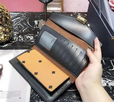 Korea Fashion Printed long wallet for men and women large-capacity wallet 02300w