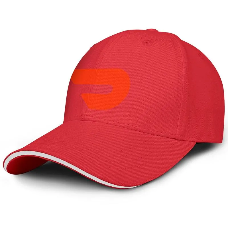 للجنسين Red Doordash Logo Fashion Baseball Sandwich Hat Baseball Classic Truck Cap Cap Pleasureful White Doordash 3D EFF7100319