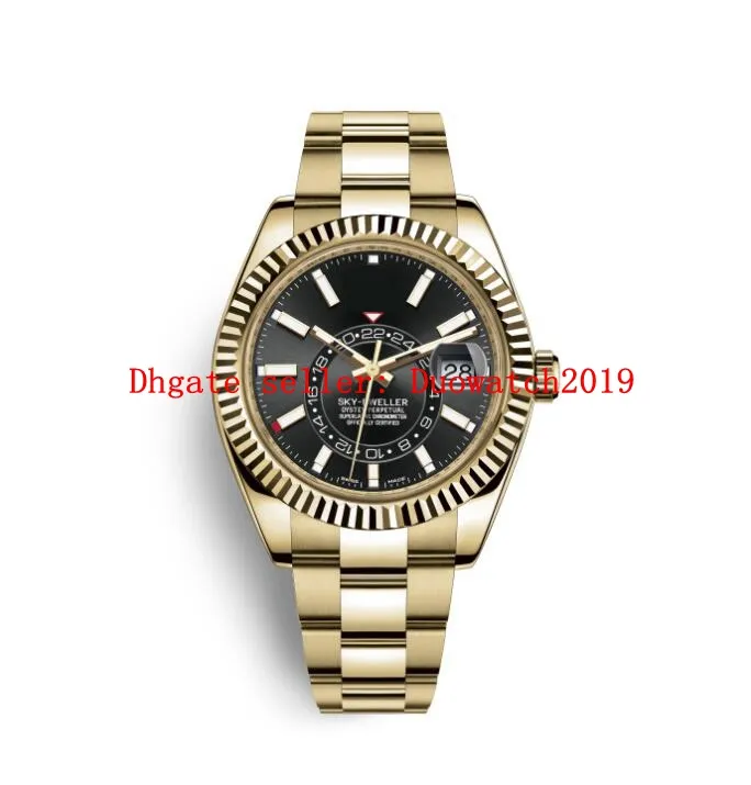 20 Style Vente Montre de haute qualité 42mm Sky-Dweller Asia 2813 Mécanique Automatique Hommes 326935 326939 326135 326934 Watches220c