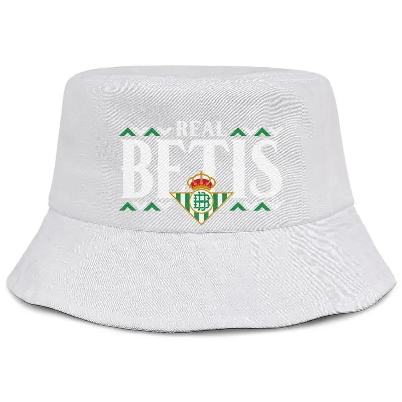 Real Betis Los Verdiblancos RBB text men and women fisherman bucket sun hat design design custom unique classic suncap green label6142400