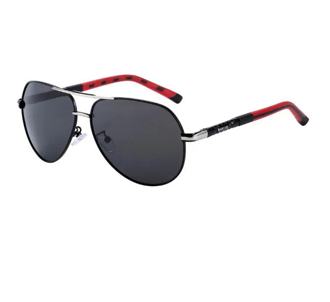 Aluminio Magnesio Gafas de sol para hombres Cubos polarizados Gafas de espejo Oculos Accesorios de gafas masculinas para hombres260c