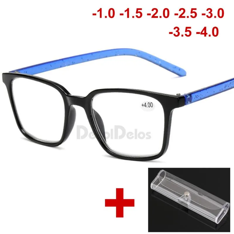 Lunettes de lecture hommes femmes rectangulaires hypermétropie presbyte lunettes lunettes unisexe verre 1 0 1 5 2 0 2 5 3 0 3 5 4 0 avec box261i