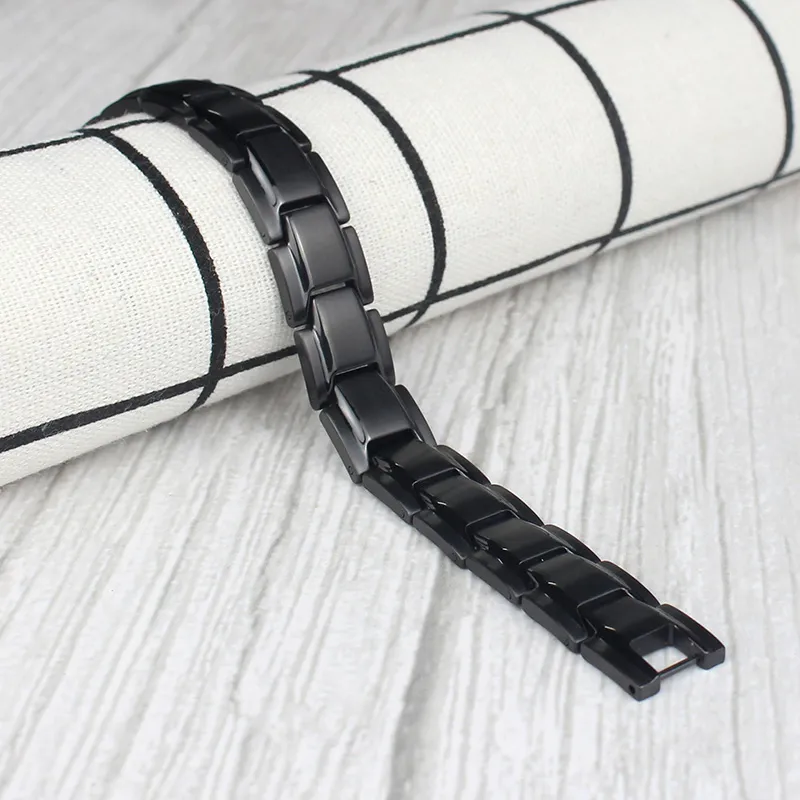 Therapeutische Energie Healing Armband Titanium Staal Magnetische Therapie Bangle Armbanden FO 2240