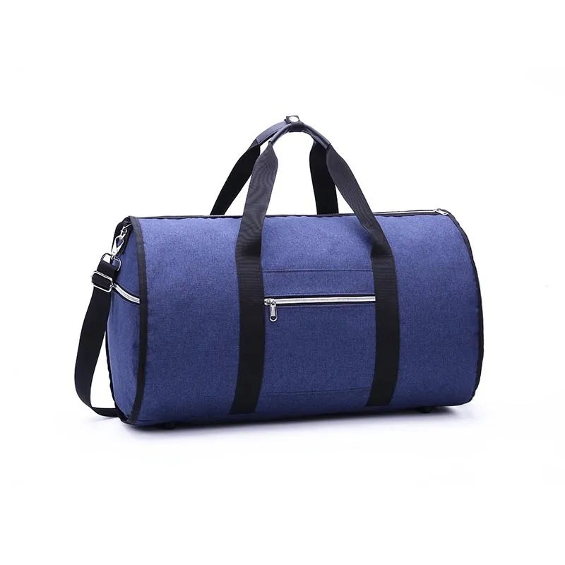 Saco de vestuário de viagem com bolso dobrável saco de vestuário bagagem duffle terno carryon vestuário saco de fim de semana dois-em-one231h