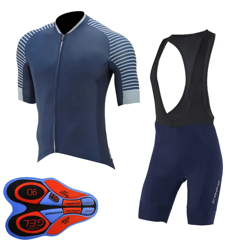 Men Capo Team Jersey 2021 Summer Short Shirt Shirt Shorts Zestaw MAILLOT CICLISMO Rower Outfits Szybki suchy rower Clothi201w